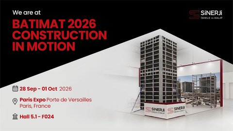 Sinerji İskele ve Kalıp, BATIMAT 2026 Fuarı'nda Yerini Alıyor!